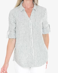 Stripe Linen Shirt