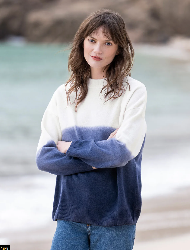 Felted Ombre Crew
