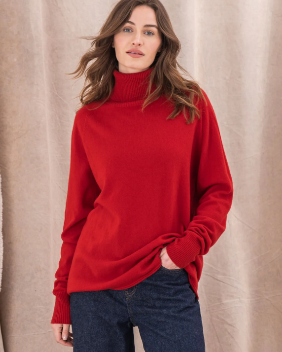 Geelong Slouch  Roll Neck