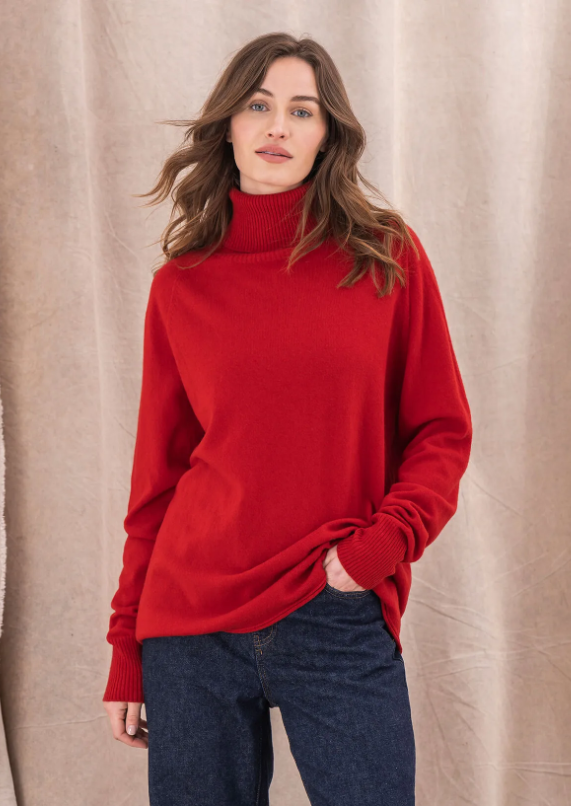 Geelong Slouch  Roll Neck