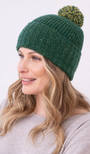 Donegal Rib Bobble Beanie