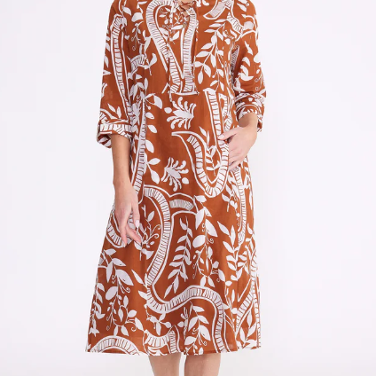 Siena Print Dress