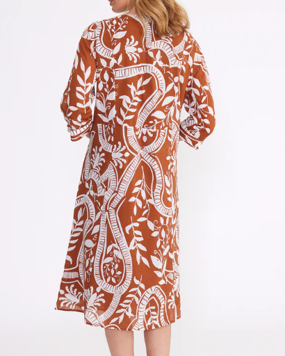 Siena Print Dress