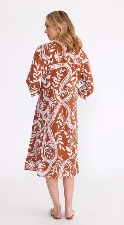Siena Print Dress
