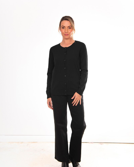 Kate Crew Neck Cardigan