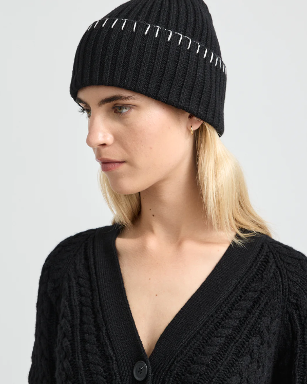 Blanket Stitch Beanie