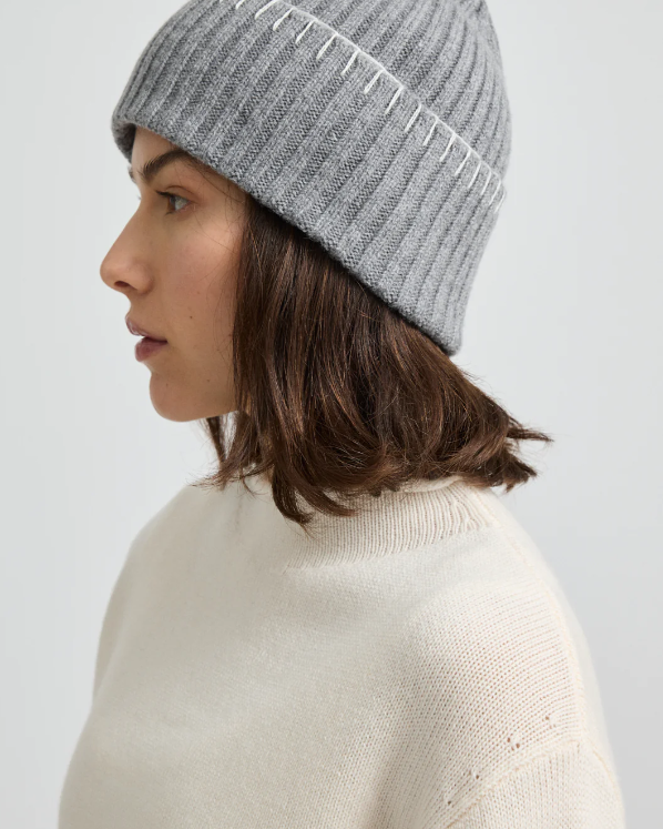 Blanket Stitch Beanie
