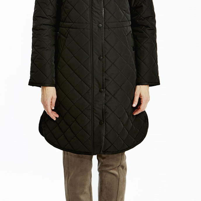 Longline Puffer Jacket