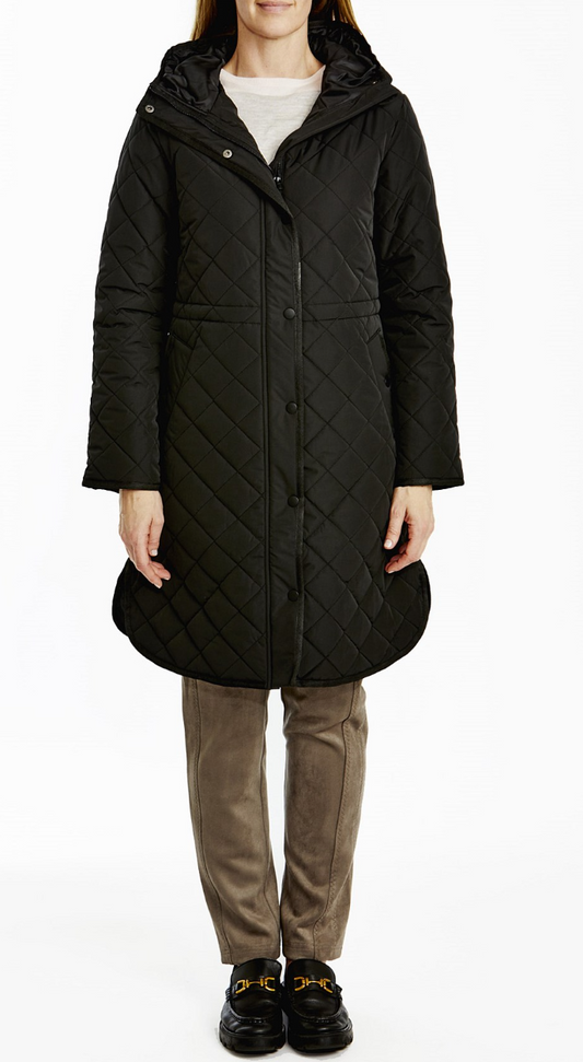 Longline Puffer Jacket