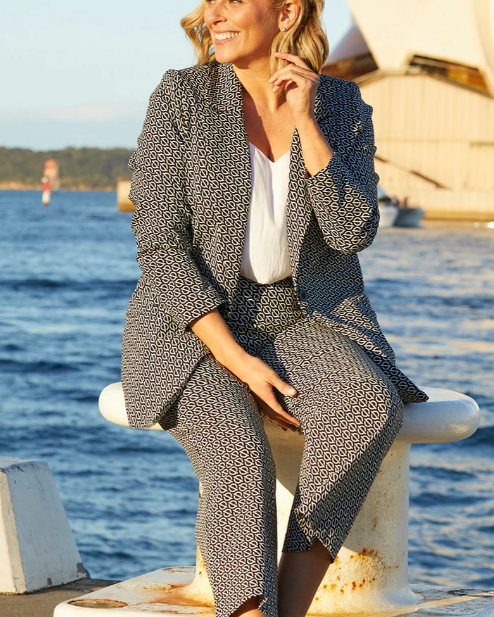 EQUATION BENGALINE BLAZER