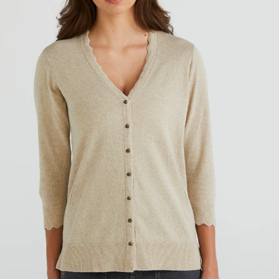 Shell Cardigan