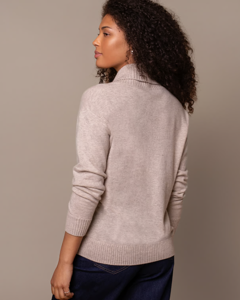 Lambswool Shawl Collar Jumper