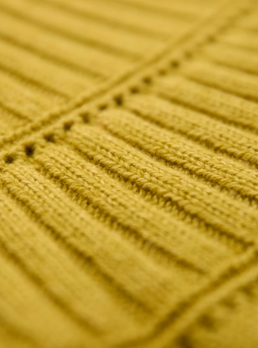 Textured Yoke Jumper