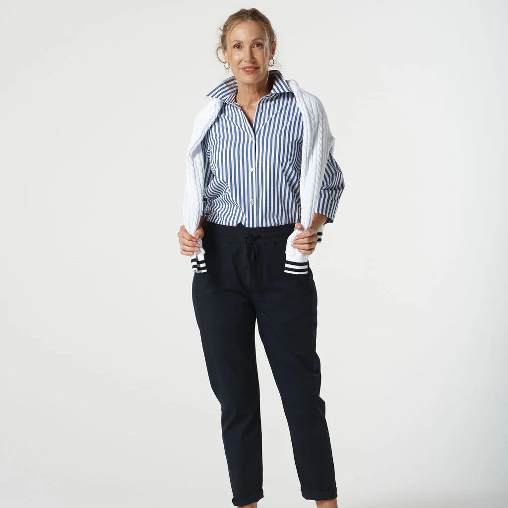 Stretch Woven Jogger Cropped
