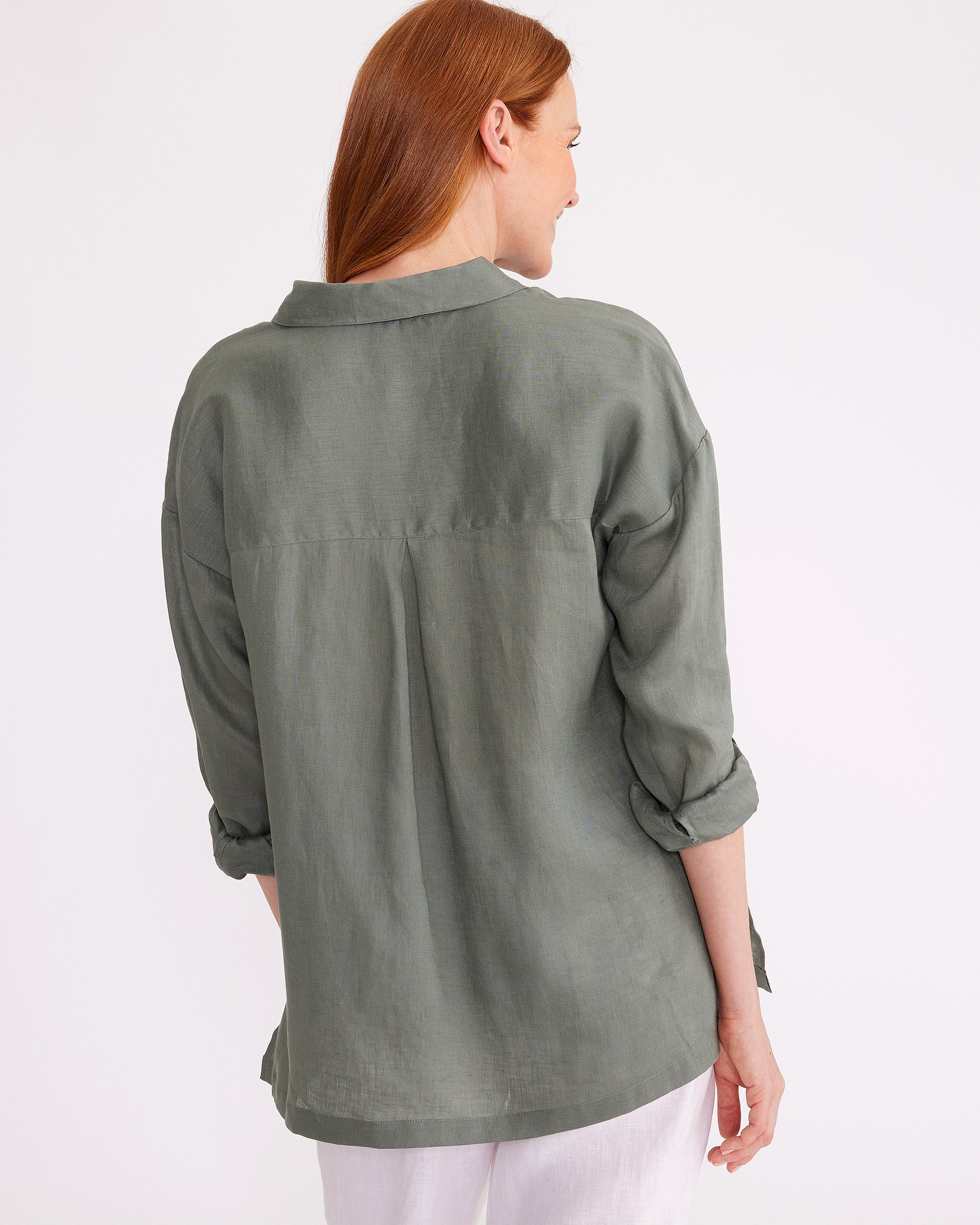 Relaxed Linen Over shirt