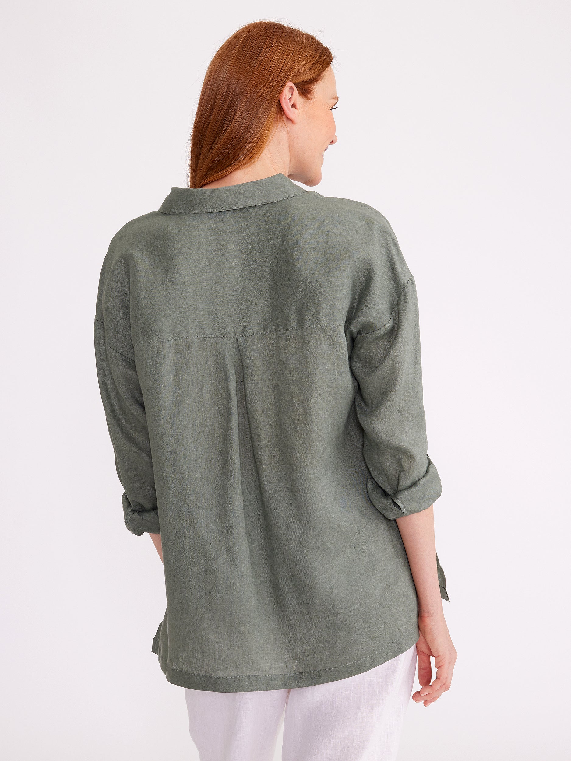 Relaxed Linen Over shirt