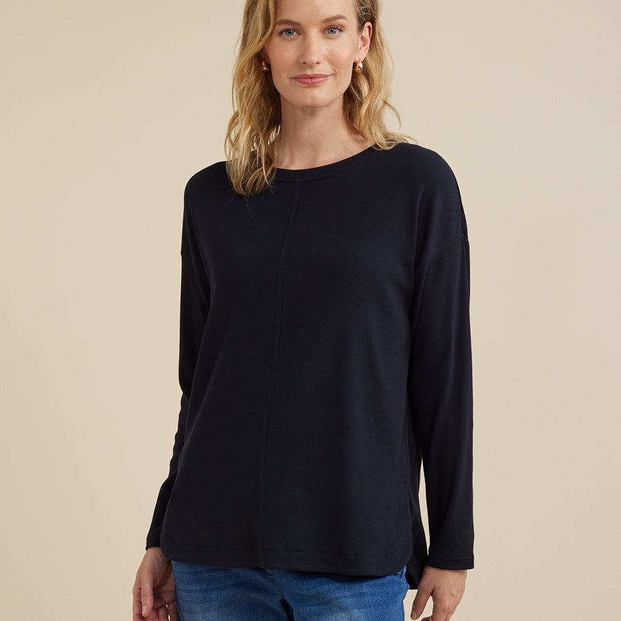 Long Sleeve Rib Tee