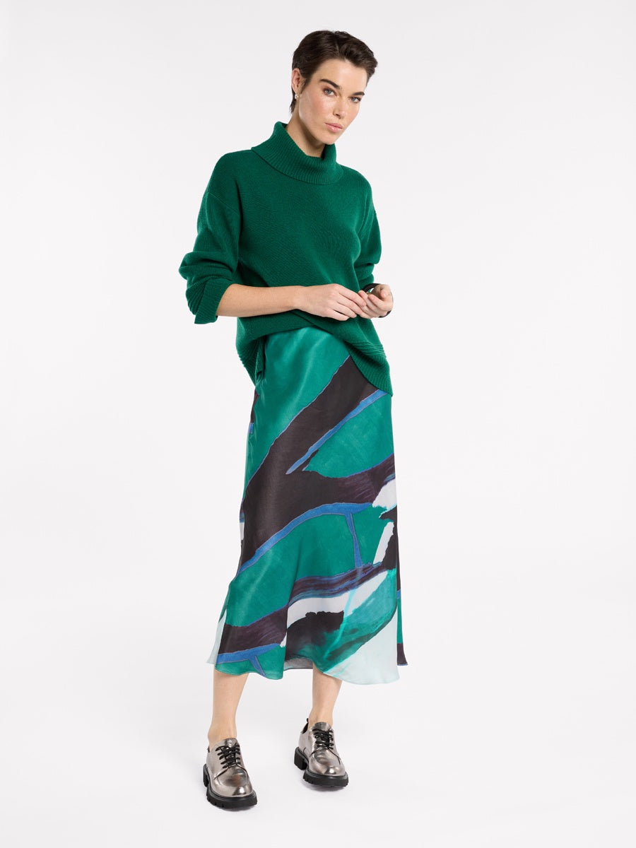 Emerald Illusion Skirt