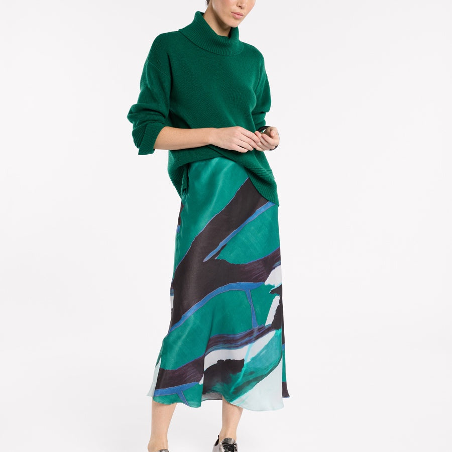 Emerald Illusion Skirt