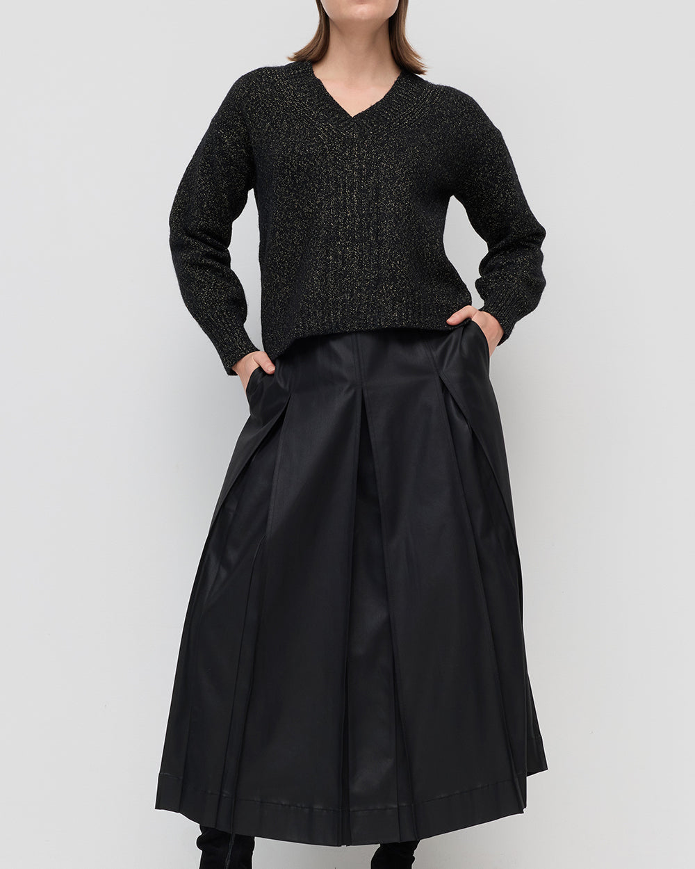 Wax Coated Skirt