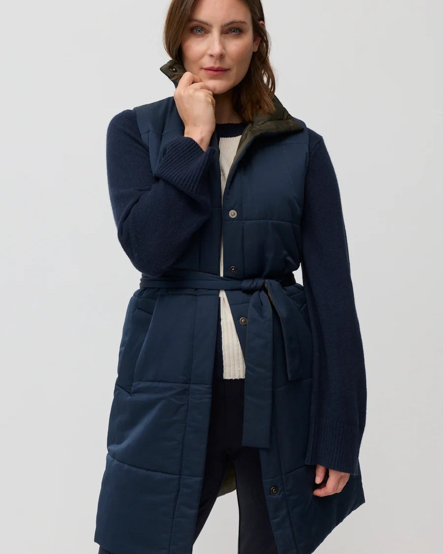 Reversible Belted Vest