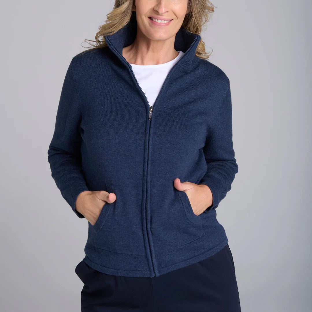 Zip Knit Cardigan