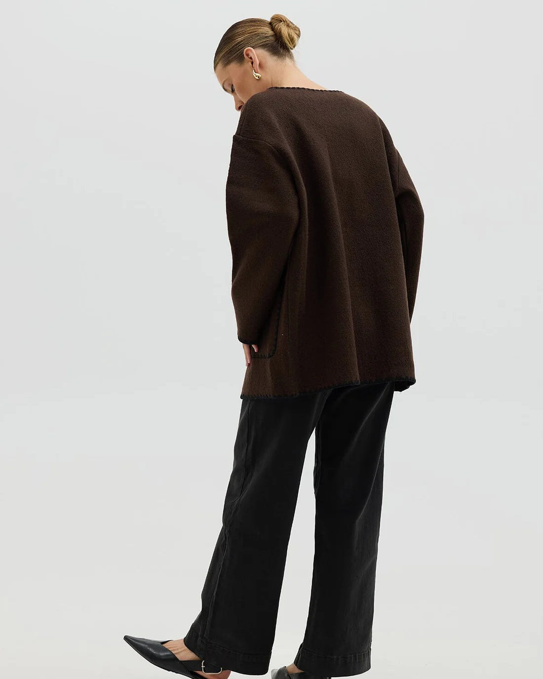 Crochet Edge Cardi Coat