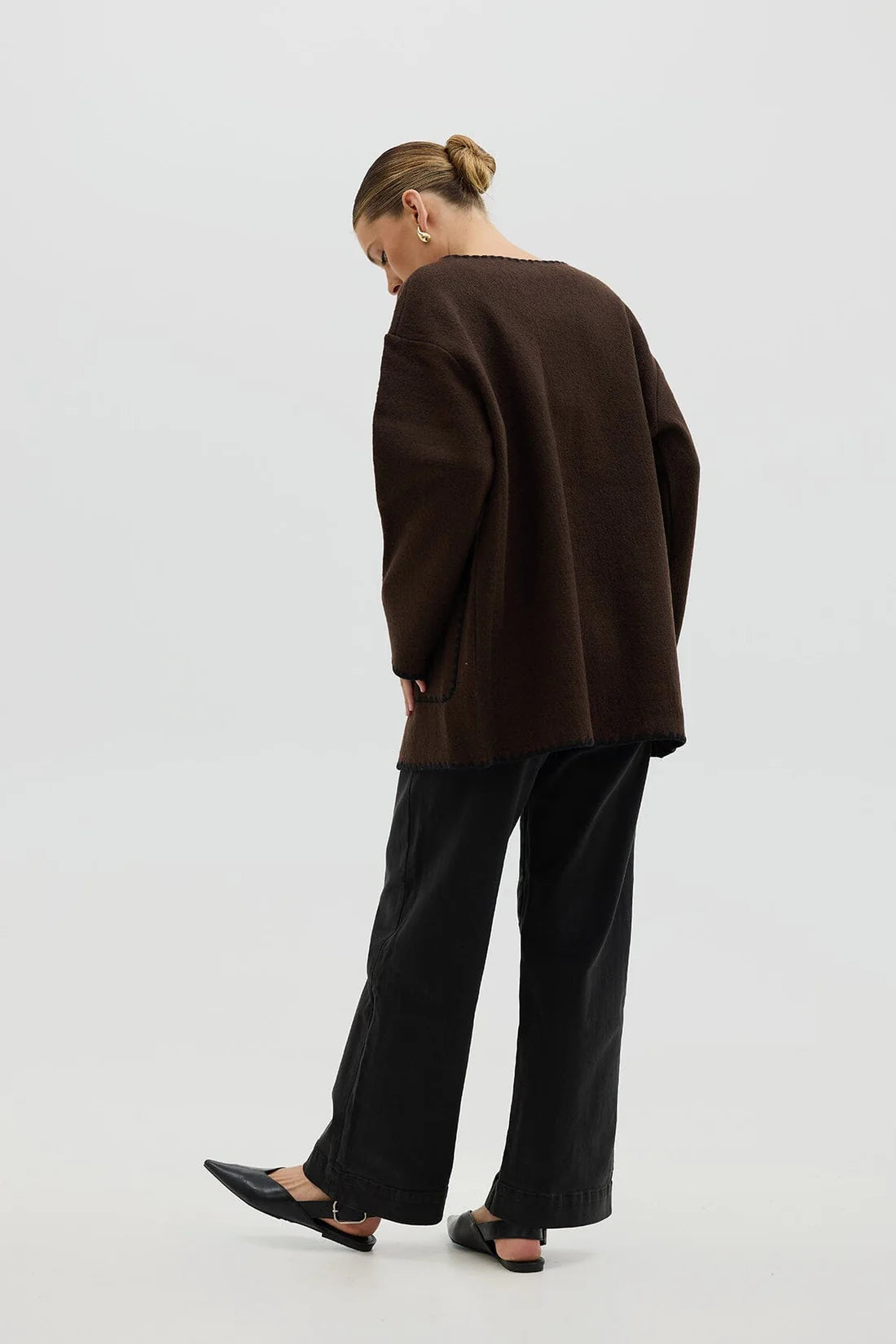 Crochet Edge Cardi Coat