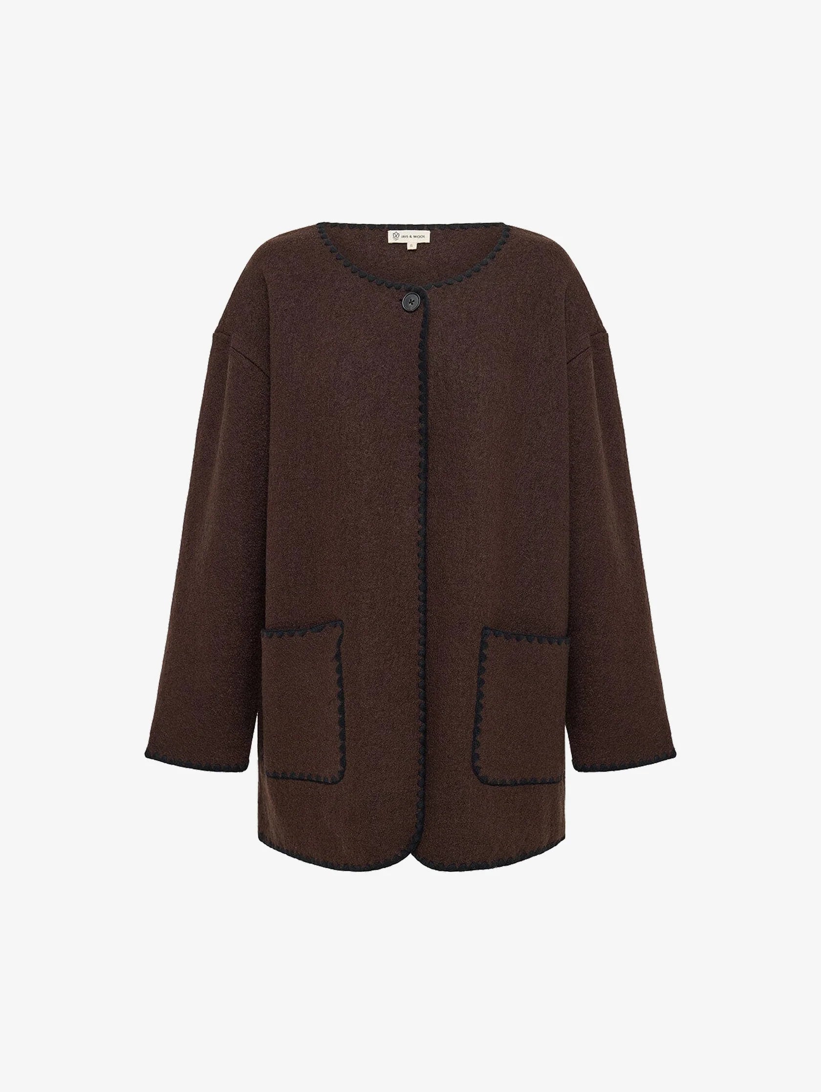 Crochet Edge Cardi Coat