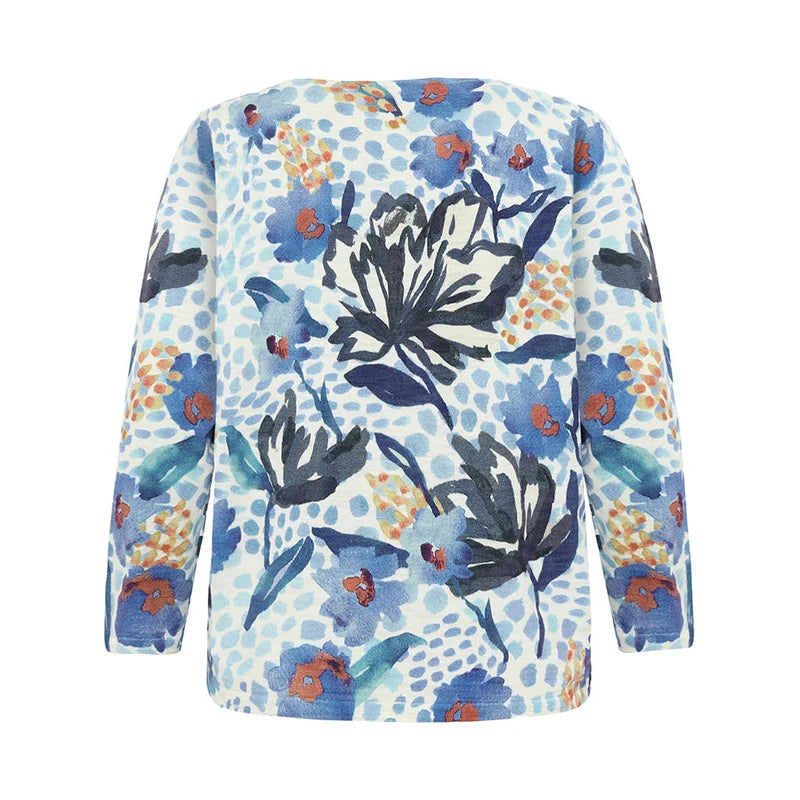 Diane Floral Top