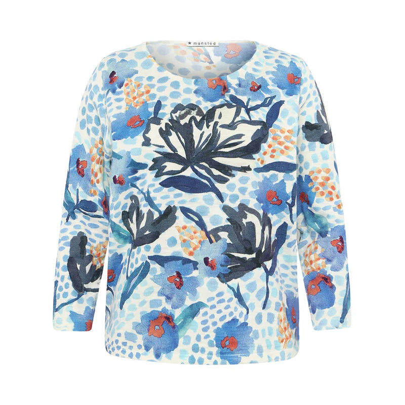 Diane Floral Top