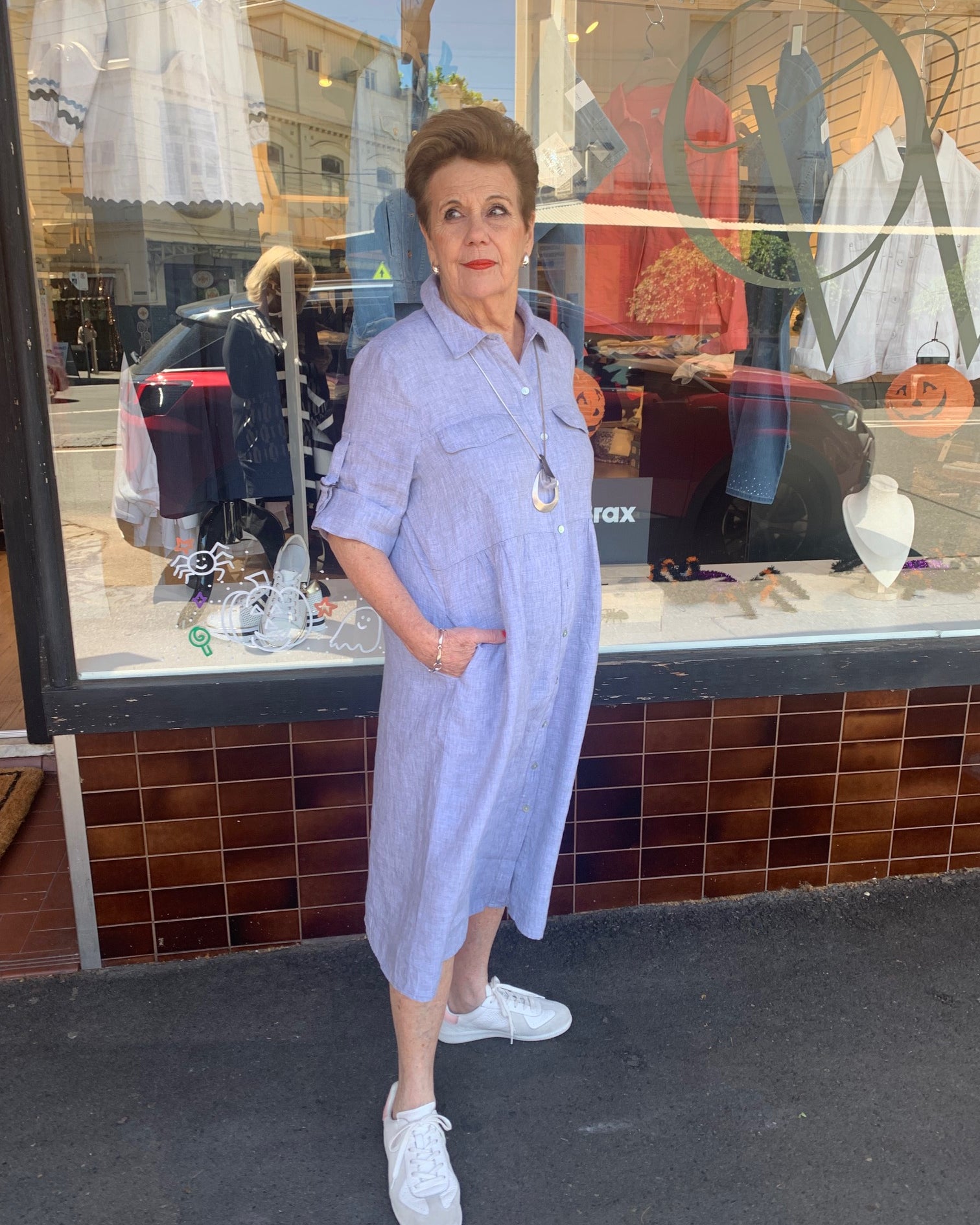 D-Ring Slv Dress By Jump