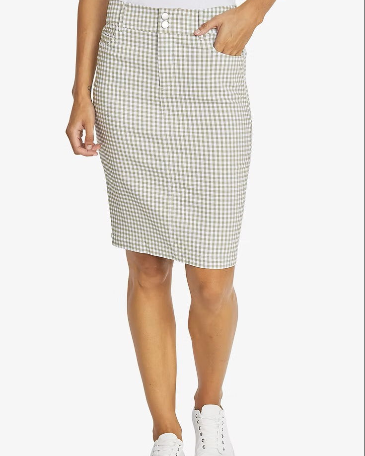 Gingham Skirt