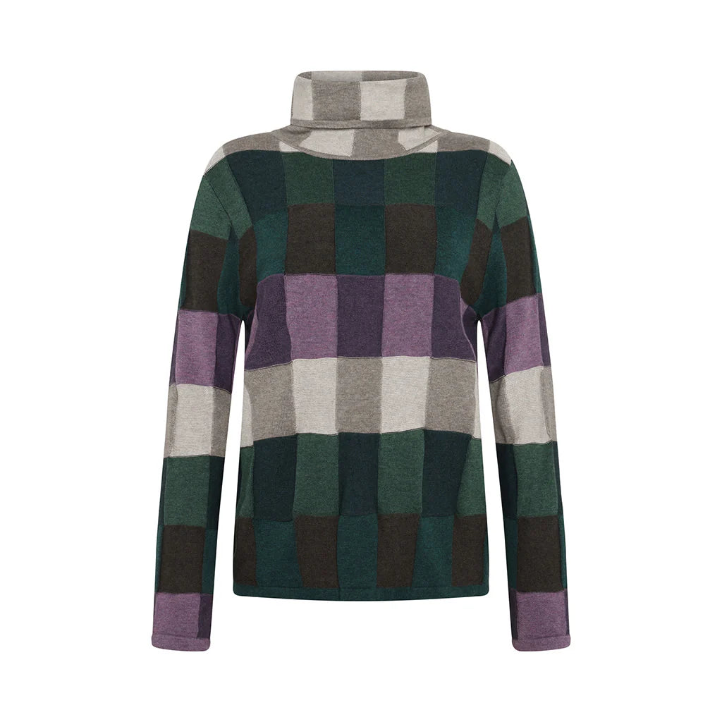 Lindi Square Cowl Neck Knit