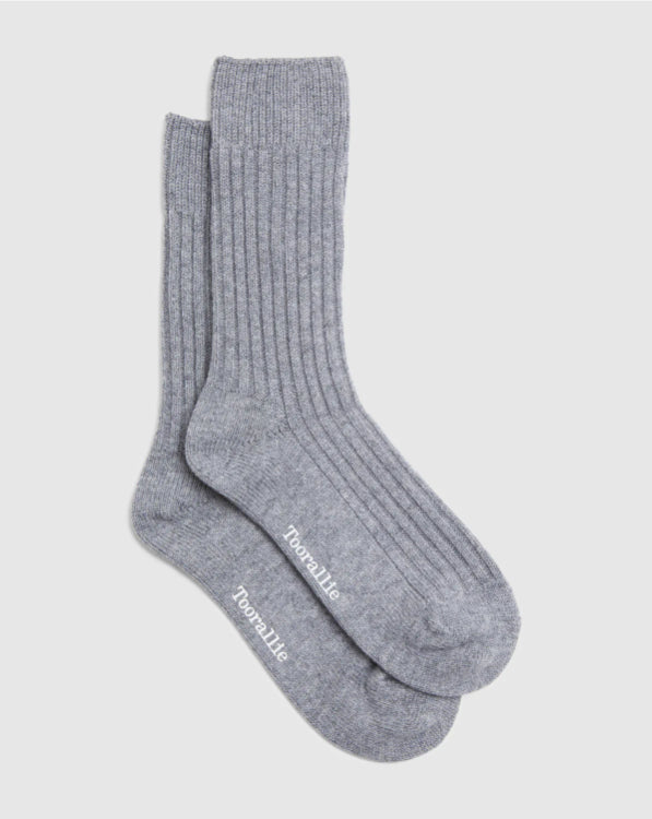 RIBBED MERINO SOCKS