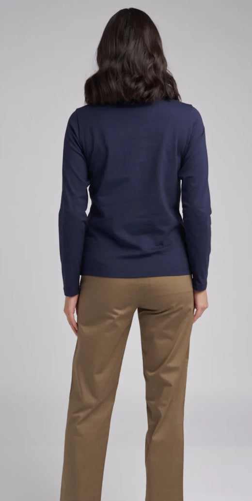 Solid Cotton Skivvy