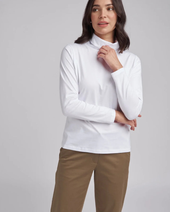 Solid Cotton Skivvy