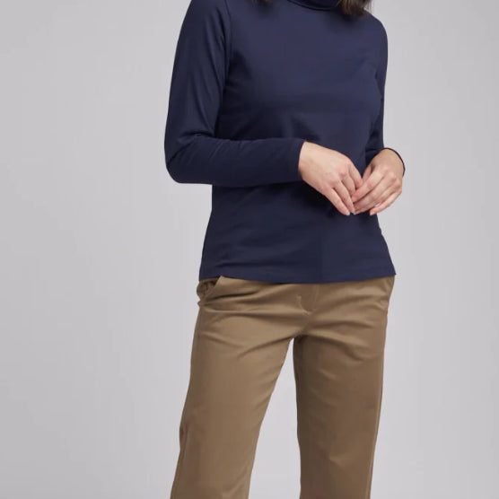 Solid Cotton Skivvy
