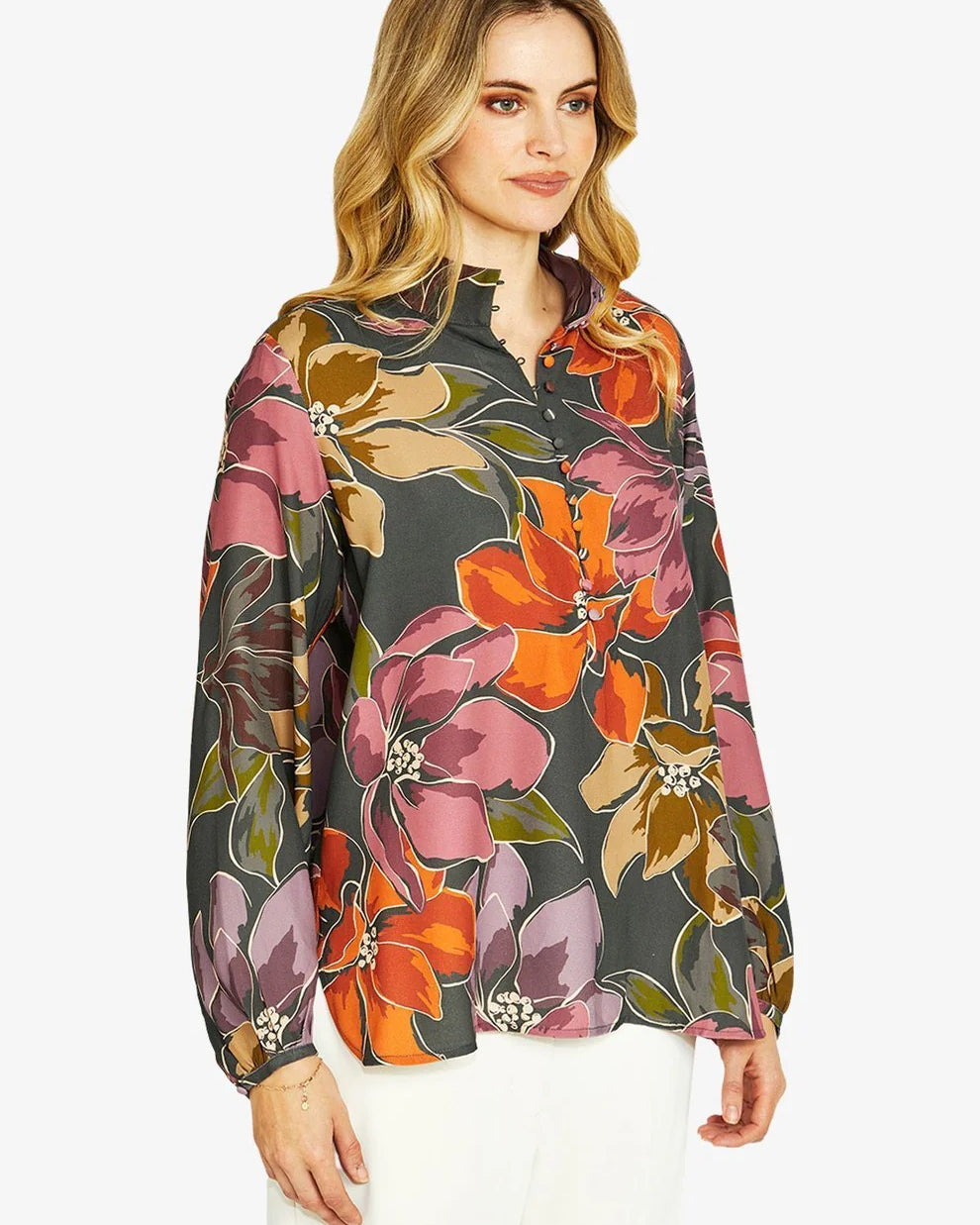Magnolia L/Slv Blouse