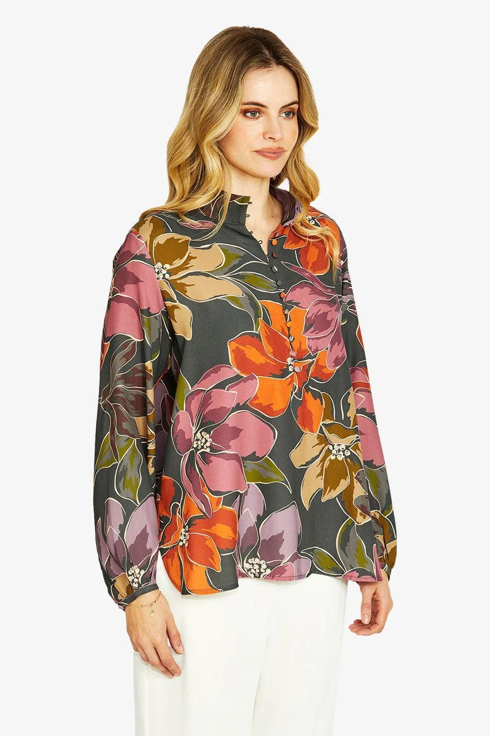 Magnolia L/Slv Blouse