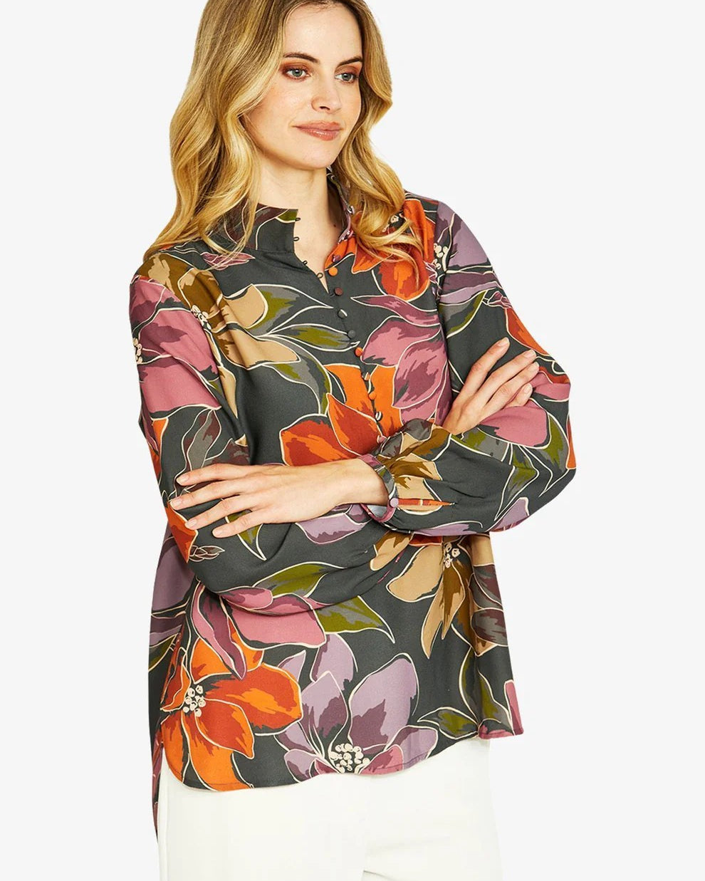 Magnolia L/Slv Blouse