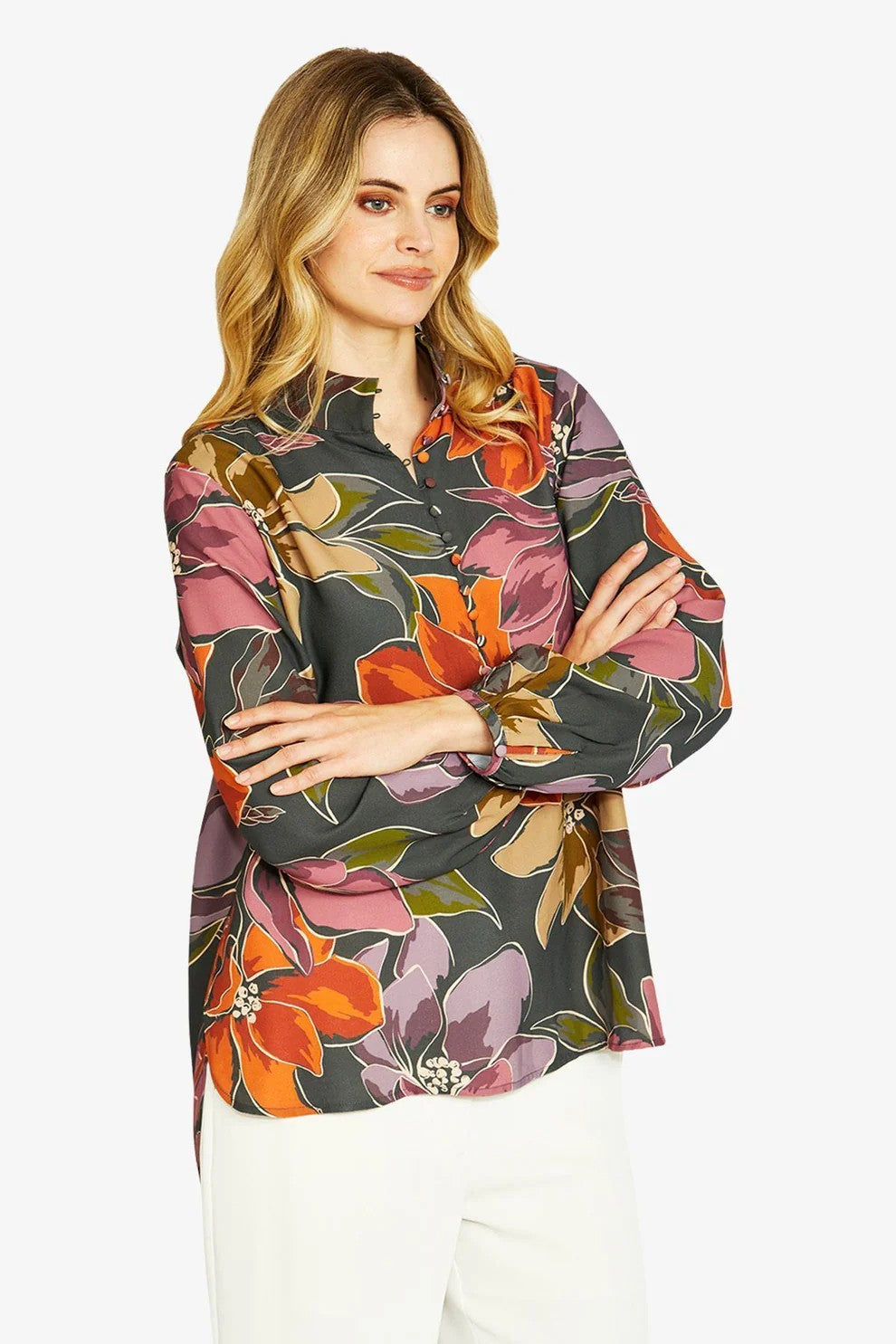 Magnolia L/Slv Blouse