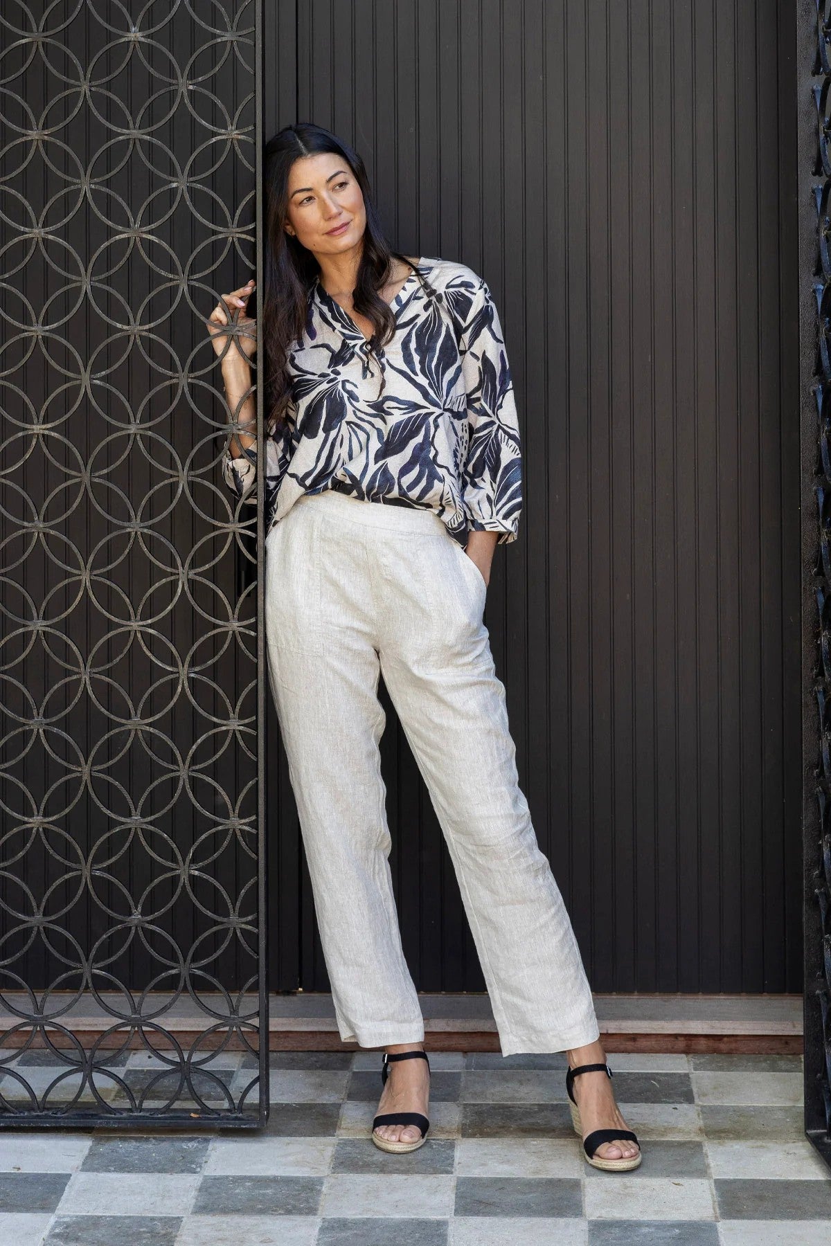 Mono Bloom Top