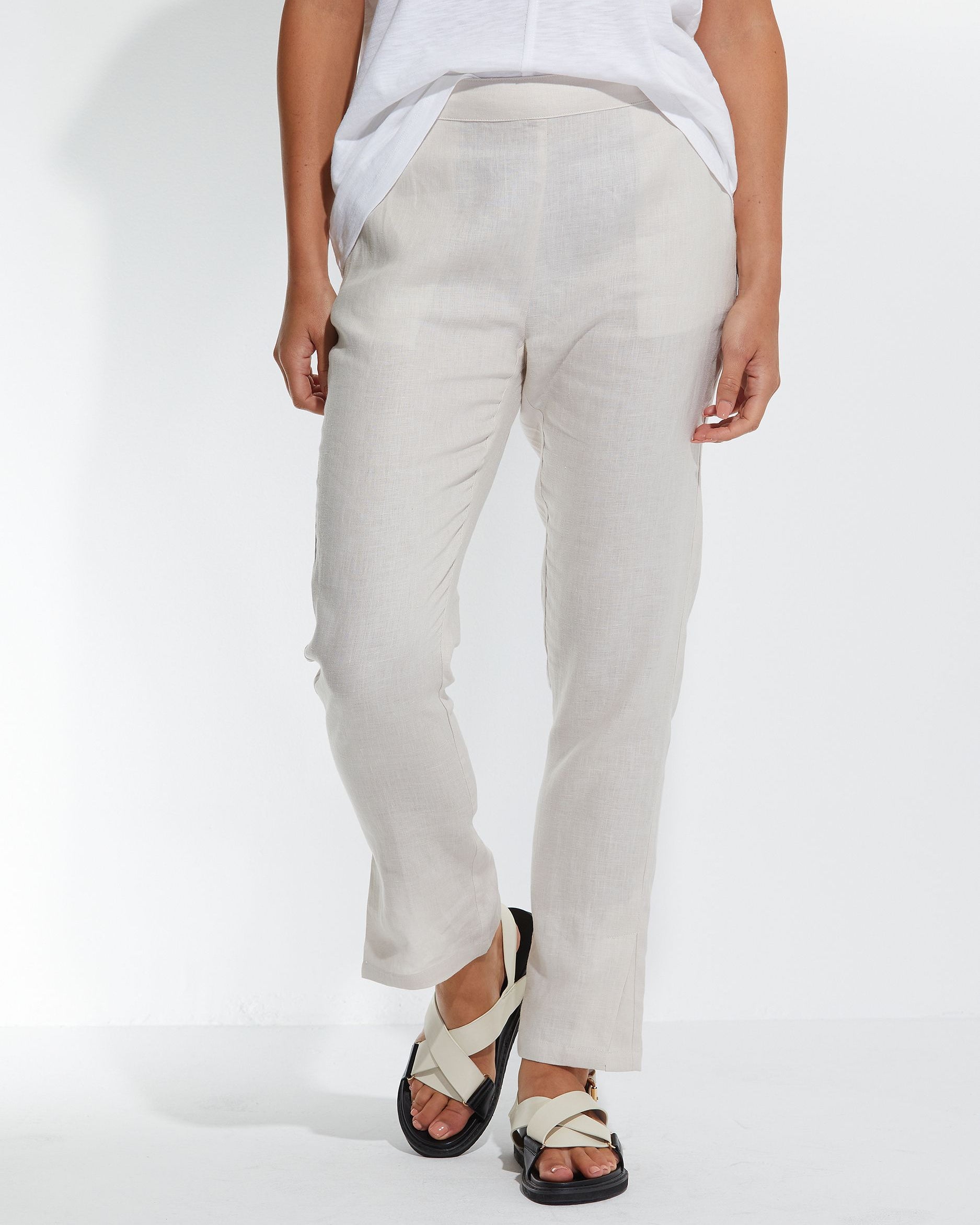FULL LENGTH LINEN PANT