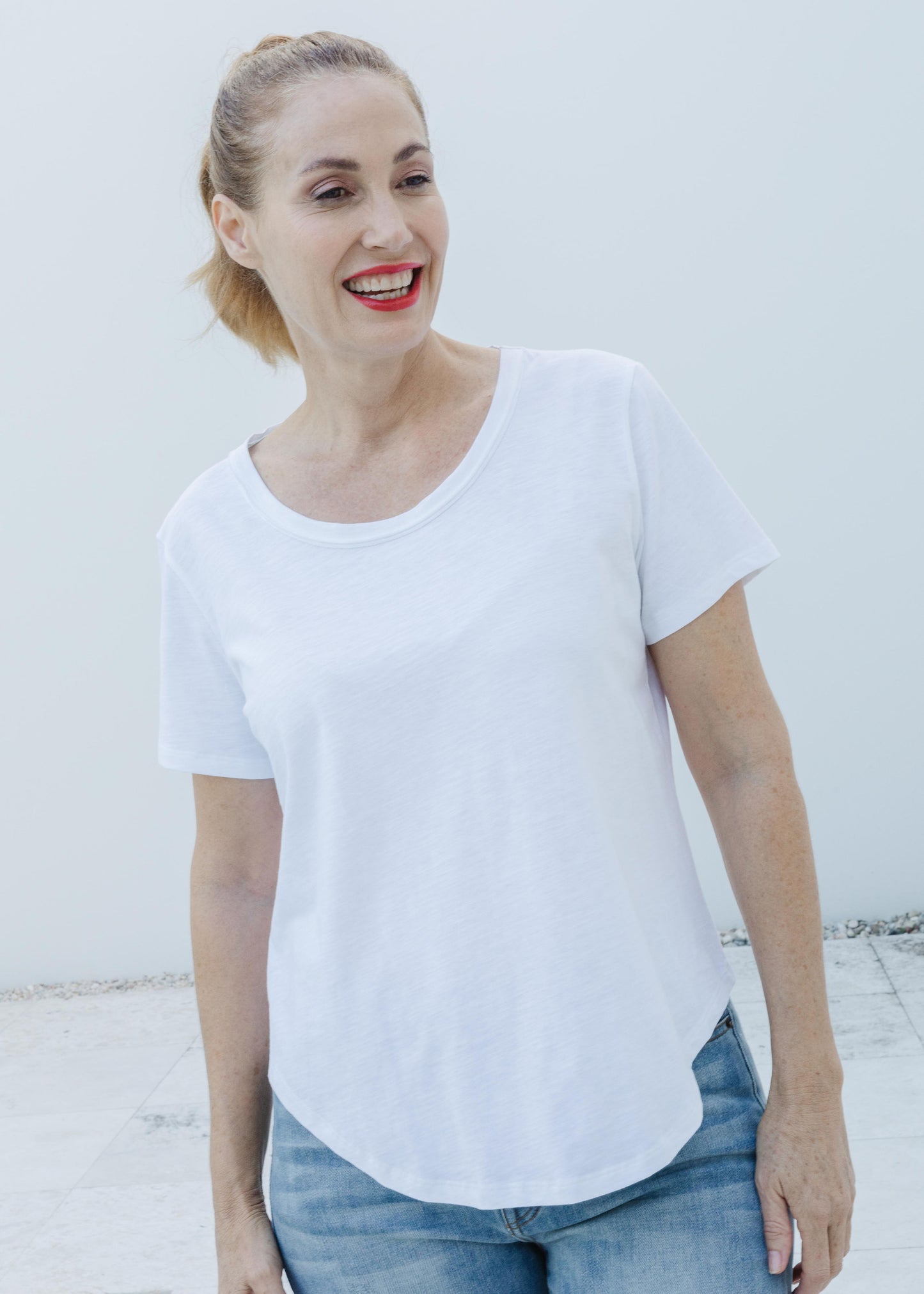 Slub Crew Tee