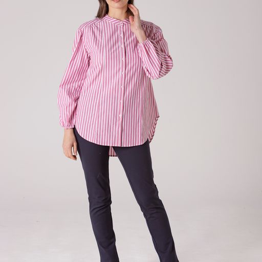 Panelled Stripe Shirt