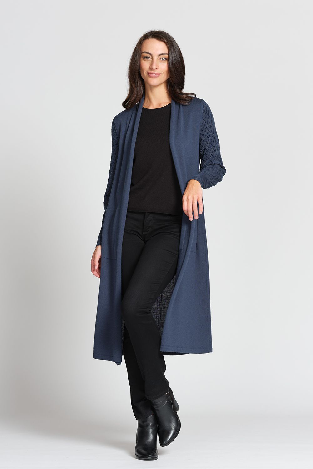 Lace Sleeve Duster