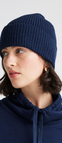 RIB KNIT BEANIE