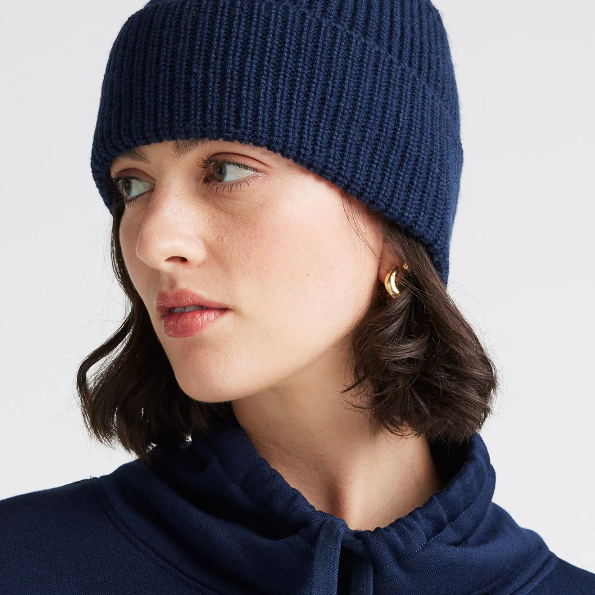 RIB KNIT BEANIE