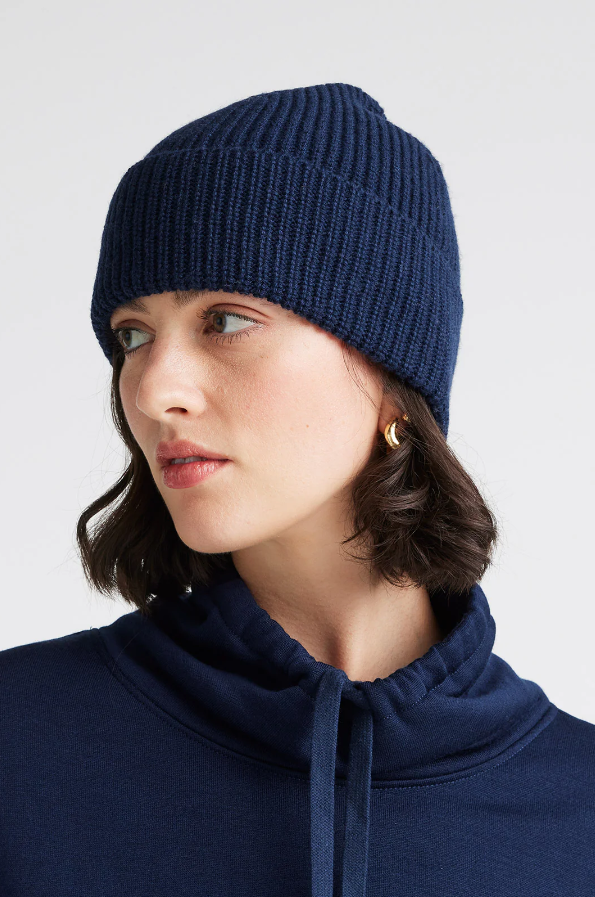 RIB KNIT BEANIE